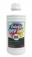 Краска ColorCo K50 Black (черная) для DTF принтера, 1л