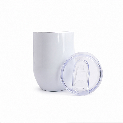 Термокружка металлическая COFER (кофер) 340мл (15oz), Белый
